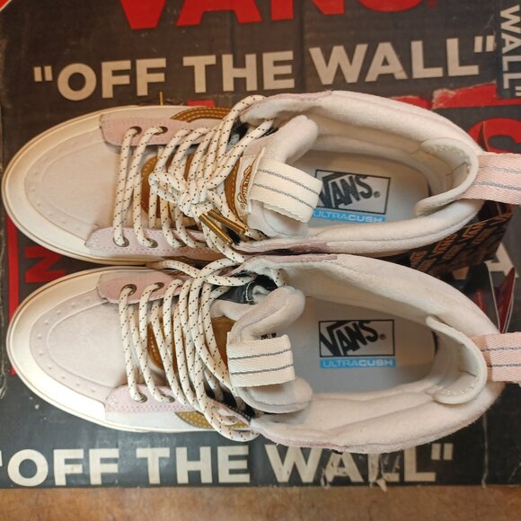 Vans Men\'s 8.5/Women\'s 10 Sk8-Hi MTE-2 Marshmallow/Multi High Top VN0A5HZZBP3 main image 8